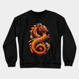 MAJESTIC DRAGON | GOLDEN LUNAR Crewneck Sweatshirt